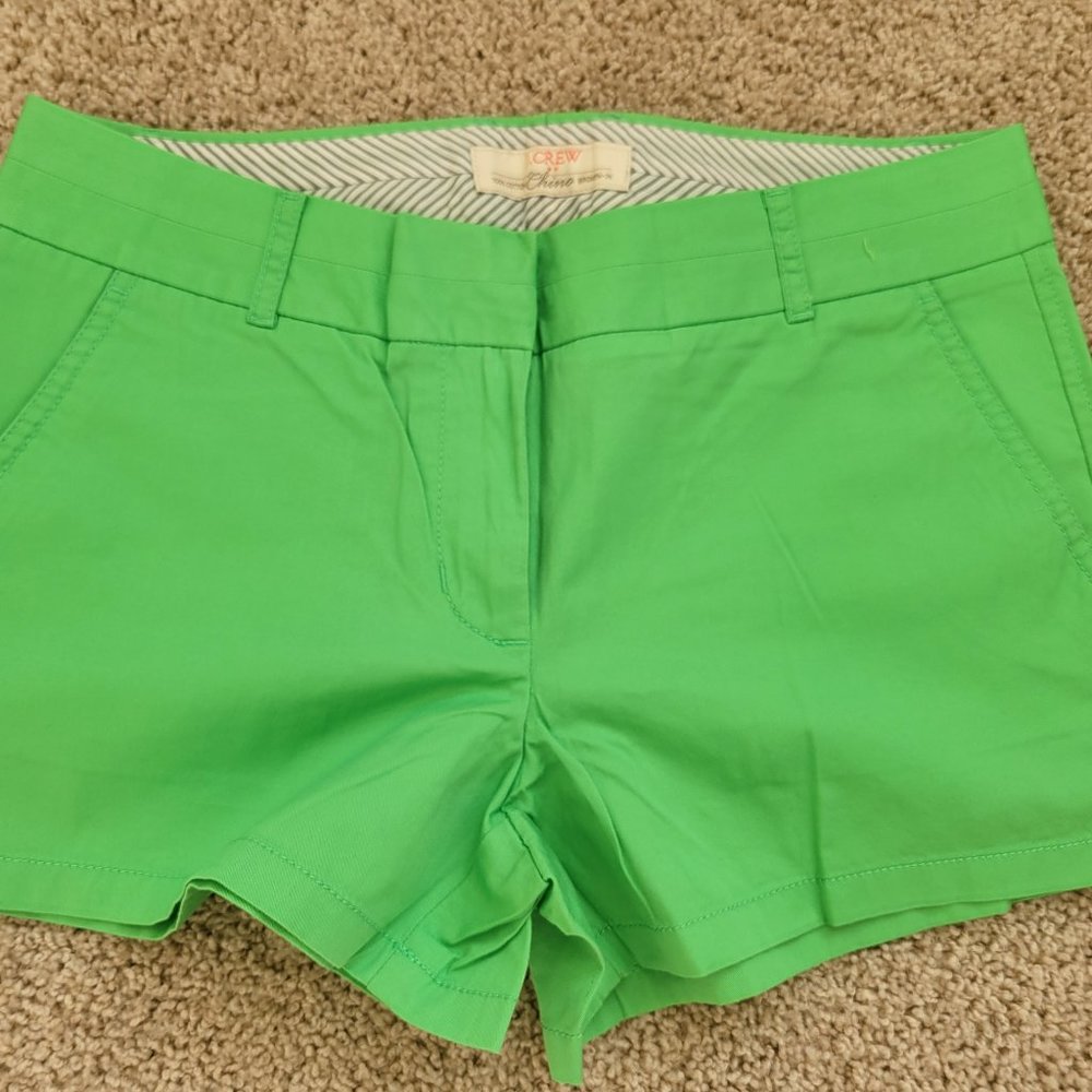 NWOT JCREW Women's Chino Cotton Shorts Size 4